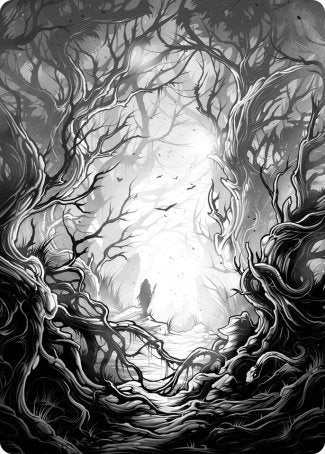 Forest 1 Art Card [Innistrad: Midnight Hunt Art Series] | Good Games North
