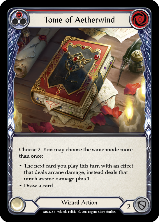 Tome of Aetherwind [ARC122-S] 1st Edition Normal | Good Games North