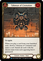Talisman of Cremation [EVR189] (Everfest)  1st Edition Cold Foil | Good Games North