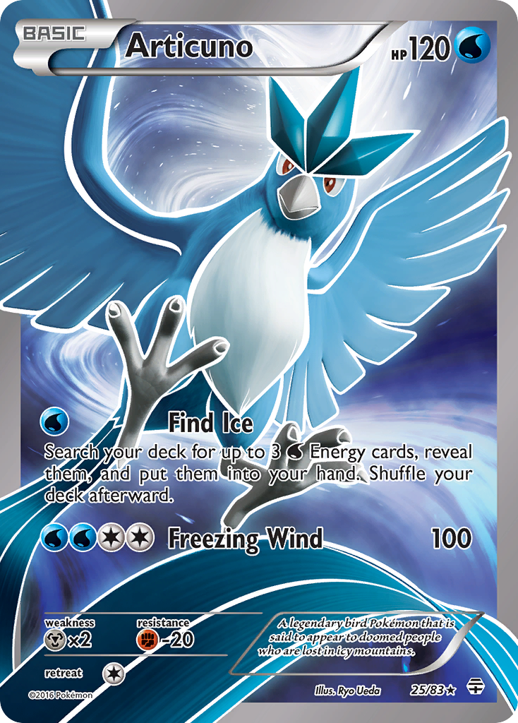 Articuno (25/83) [XY: Generations] | Good Games North