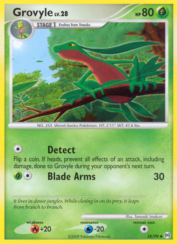 Grovyle (38/99) [Platinum: Arceus] | Good Games North