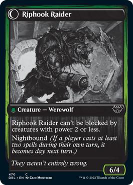 Hookhand Mariner // Riphook Raider [Innistrad: Double Feature] | Good Games North