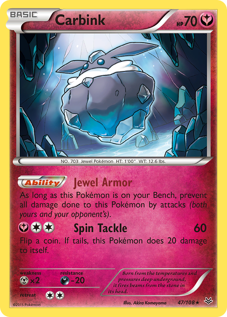 Carbink (47/108) [XY: Roaring Skies] | Good Games North