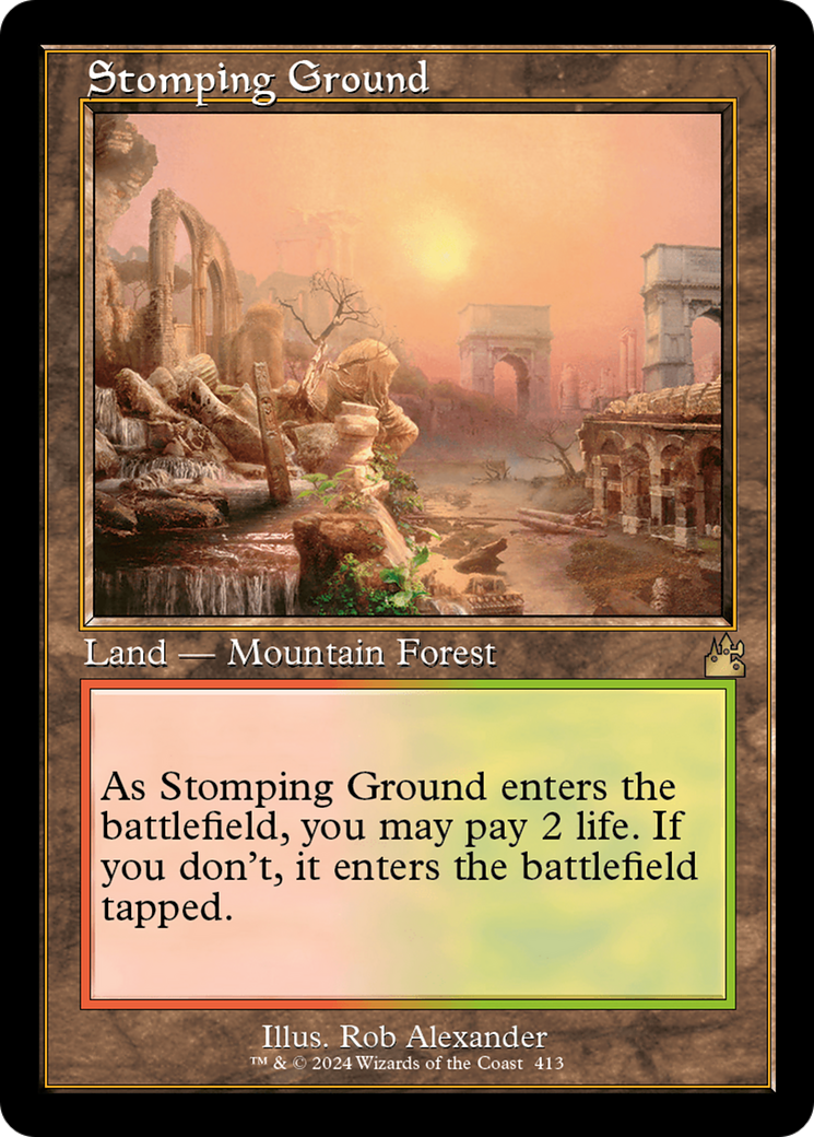 Stomping Ground (Retro) [Ravnica Remastered] | Good Games North