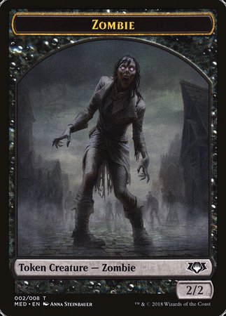 Zombie Token [Mythic Edition Tokens] | Good Games North