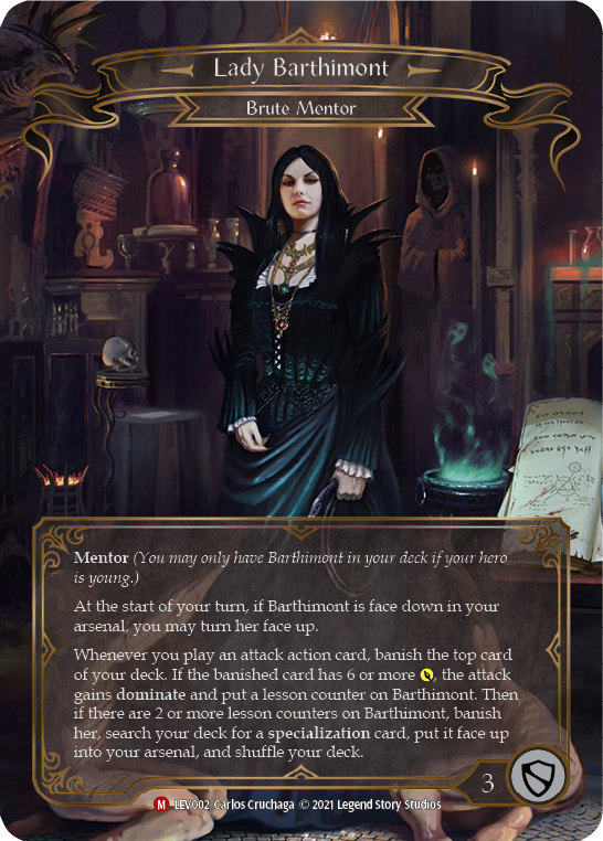 Lady Barthimont [LEV002] (Monarch Levia Blitz Deck) | Good Games North