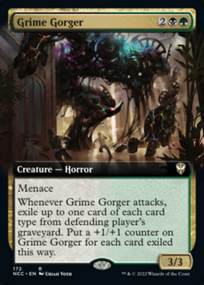 Grime Gorger (Extended Art) [Streets of New Capenna Commander] | Good Games North