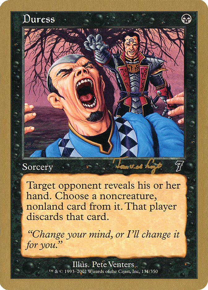 Duress (Tom van de Logt) [World Championship Decks 2001] | Good Games North