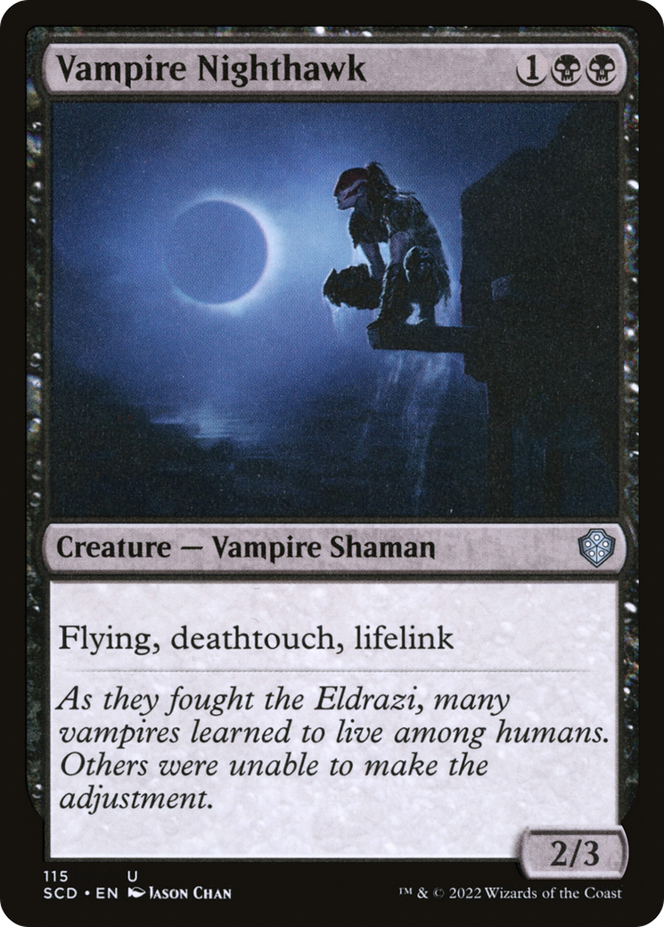 Vampire Nighthawk [Starter Commander Decks] | Good Games North