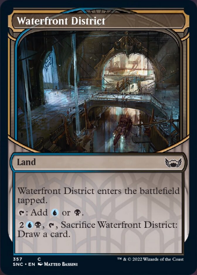 Waterfront District (Showcase Skyscraper) [Streets of New Capenna] | Good Games North