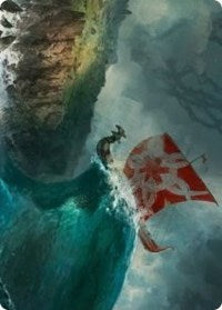 Run Ashore Art Card [Kaldheim: Art Series] | Good Games North