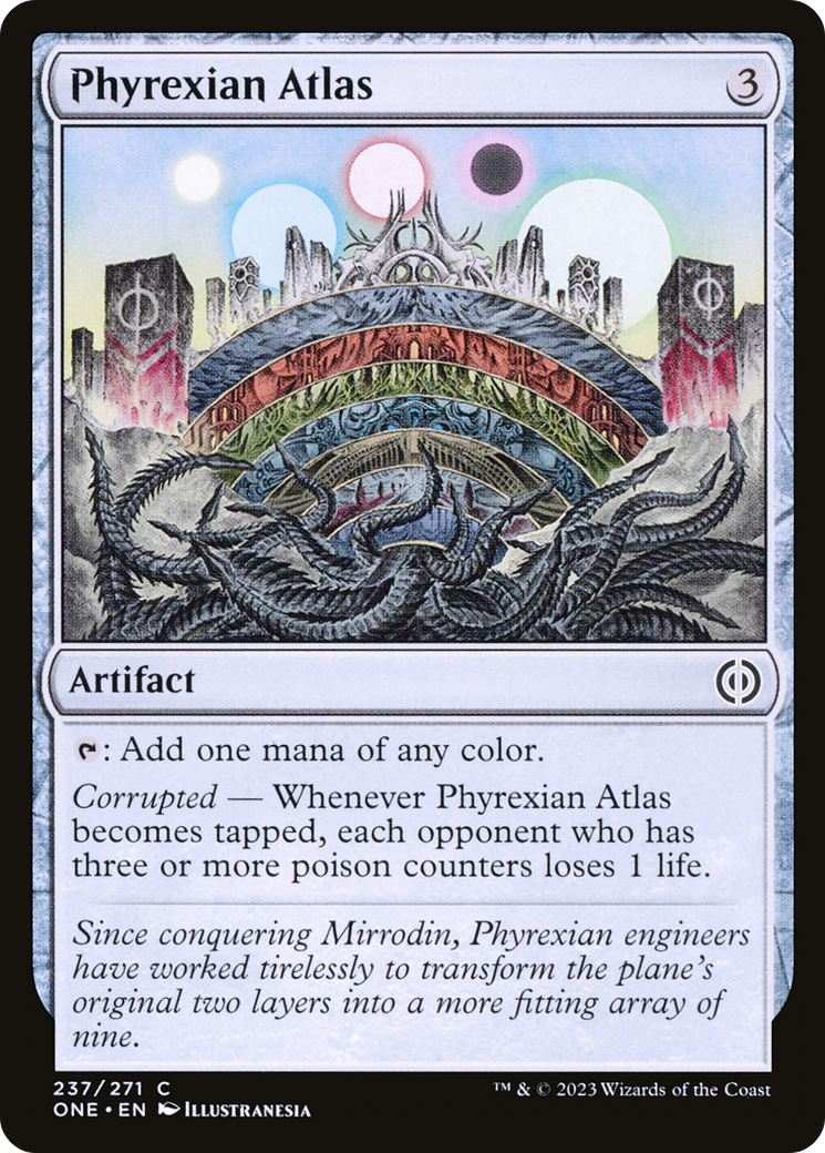Phyrexian Atlas [Phyrexia: All Will Be One] | Good Games North