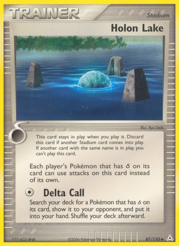 Holon Lake (87/110) [EX: Holon Phantoms] | Good Games North