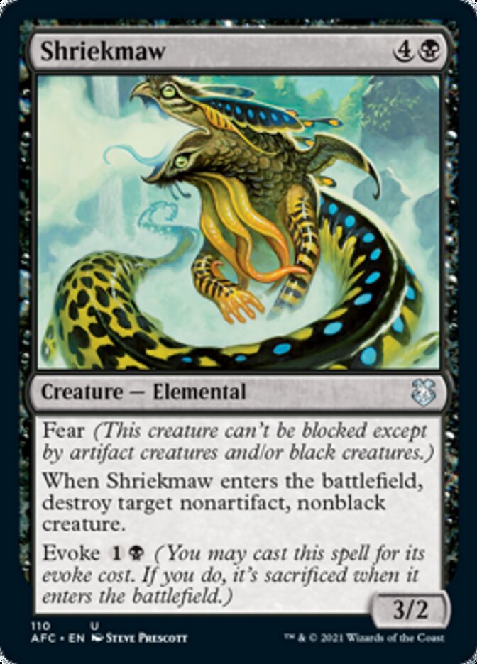 Shriekmaw [Dungeons & Dragons: Adventures in the Forgotten Realms Commander] | Good Games North