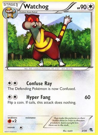 Watchog (2/30) [Black & White: Trainer Kit - Zoroark] | Good Games North