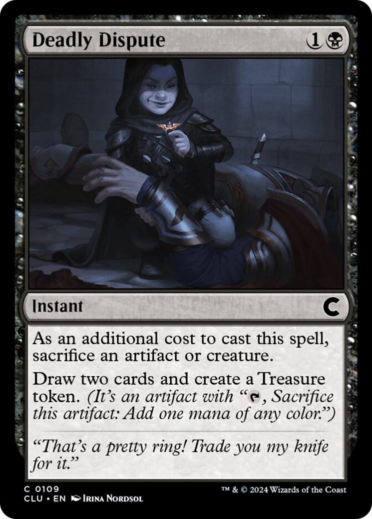 Deadly Dispute [Ravnica: Clue Edition] | Good Games North
