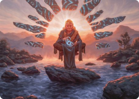 Jadzi, Oracle of Arcavios Art Card [Strixhaven: School of Mages Art Series] | Good Games North