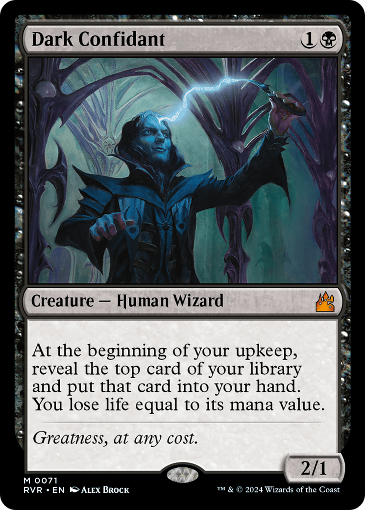 Dark Confidant [Ravnica Remastered] | Good Games North