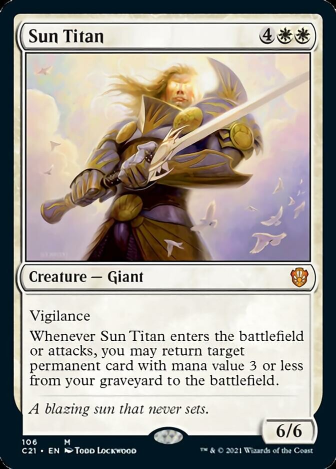 Sun Titan [Commander 2021] | Good Games North