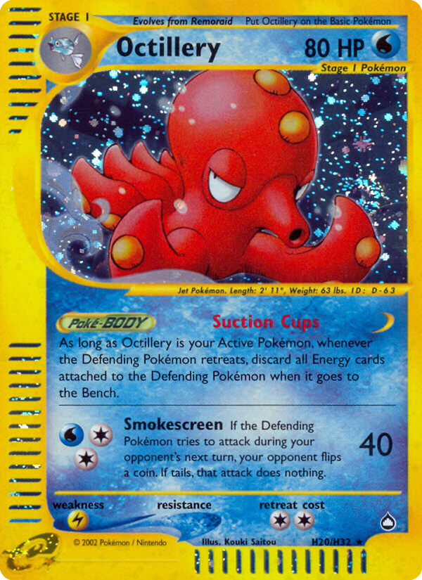 Octillery (H20/H32) [Aquapolis] | Good Games North