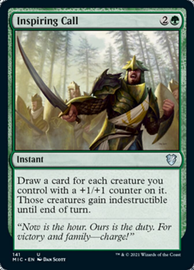 Inspiring Call [Innistrad: Midnight Hunt Commander] | Good Games North