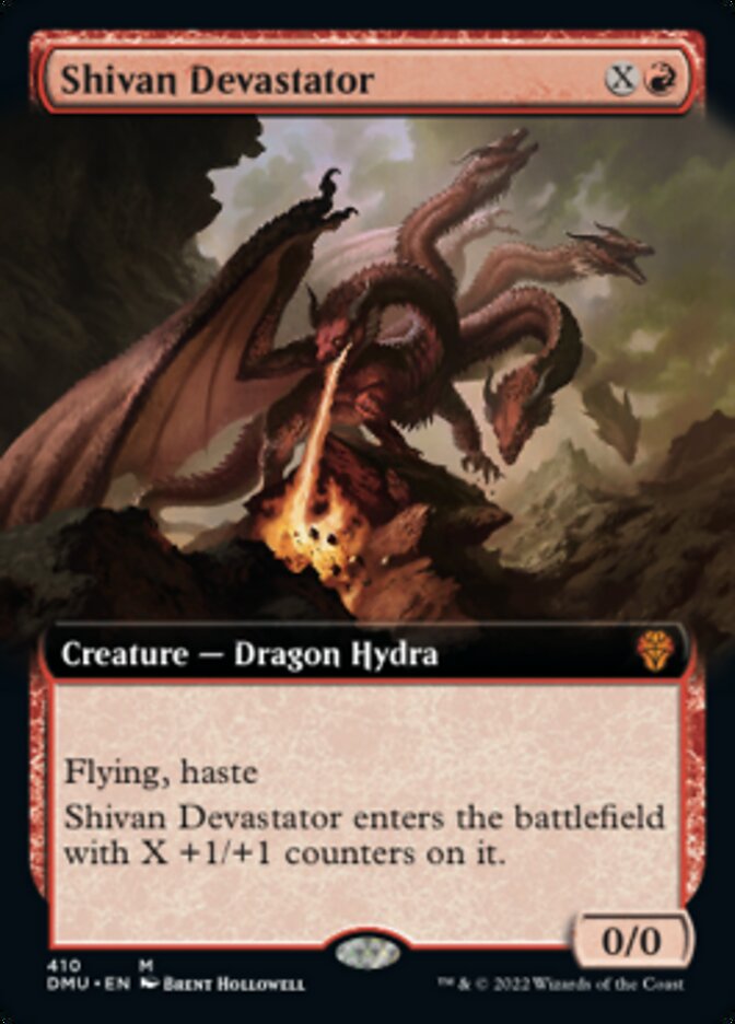 Shivan Devastator (Extended Art) [Dominaria United] | Good Games North