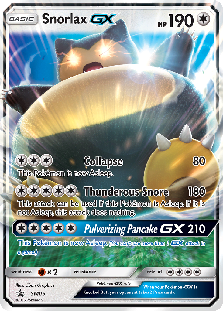 Snorlax GX (SM05) [Sun & Moon: Black Star Promos] | Good Games North