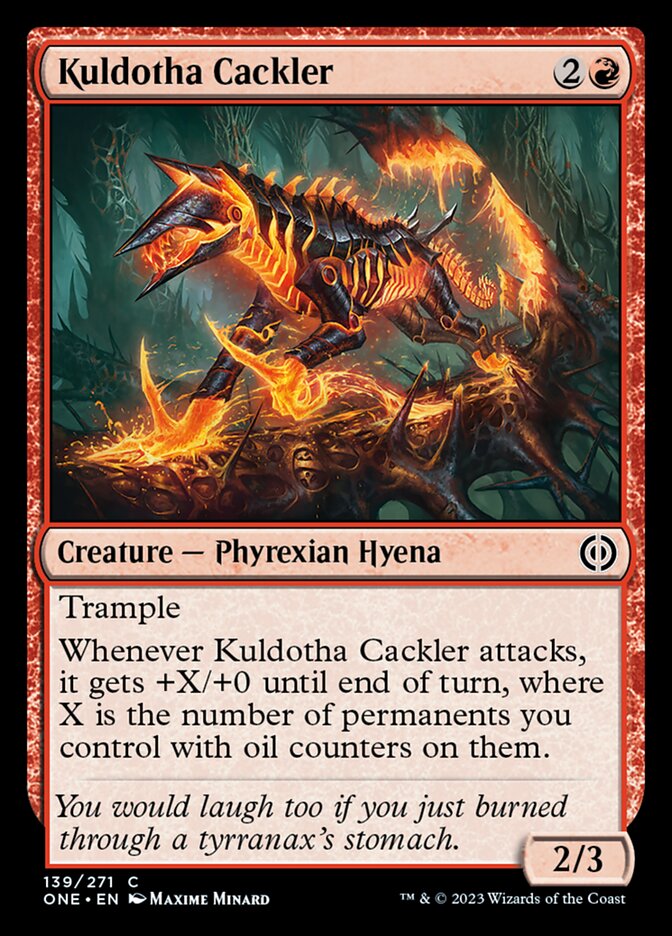 Kuldotha Cackler [Phyrexia: All Will Be One] | Good Games North
