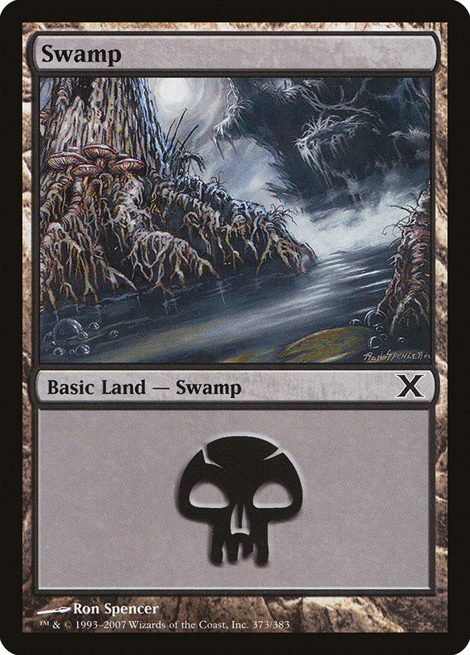 Swamp (373) [Tenth Edition] | Good Games North