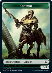 Centaur // Wolf Double-sided Token [Innistrad: Midnight Hunt Commander] | Good Games North