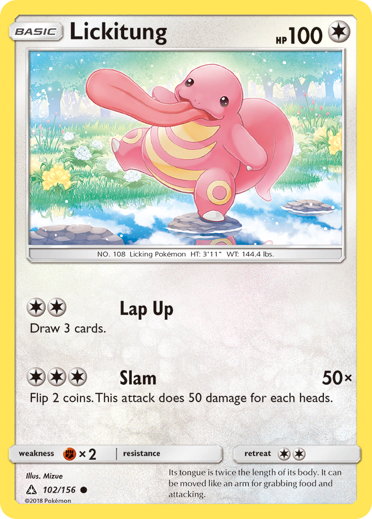 Lickitung (102/156) [Sun & Moon: Ultra Prism] | Good Games North