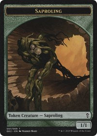 Saproling // Wurm Token [Ravnica Allegiance: Guild Kits] | Good Games North