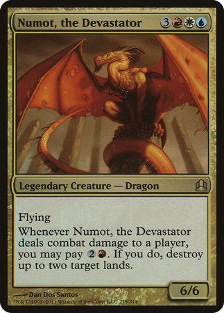 Numot, the Devastator (Oversized) [Commander 2011 Oversized] | Good Games North