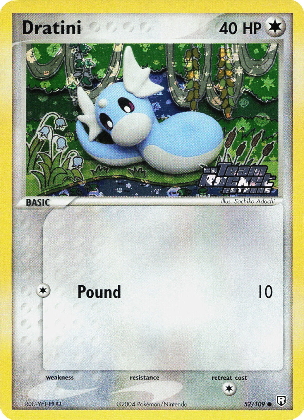 Dratini (52/109) (Stamped) [EX: Team Rocket Returns] | Good Games North