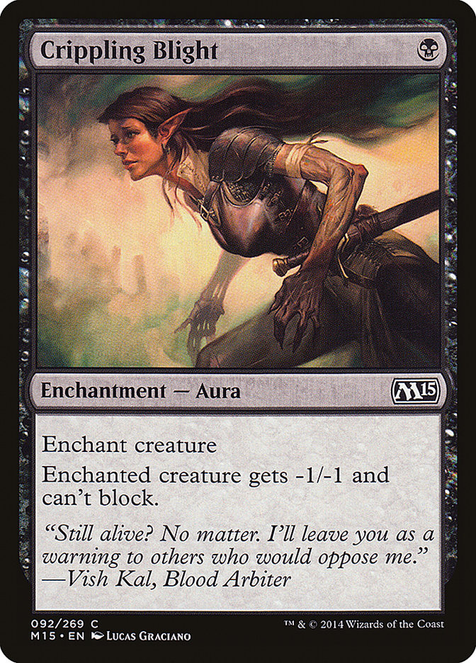 Crippling Blight [Magic 2015] | Good Games North