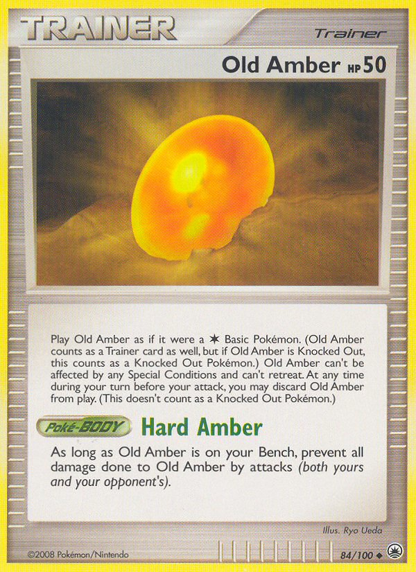 Old Amber (84/100) [Diamond & Pearl: Majestic Dawn] | Good Games North