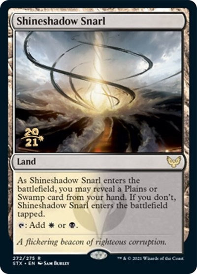 Shineshadow Snarl [Strixhaven: School of Mages Prerelease Promos] | Good Games North
