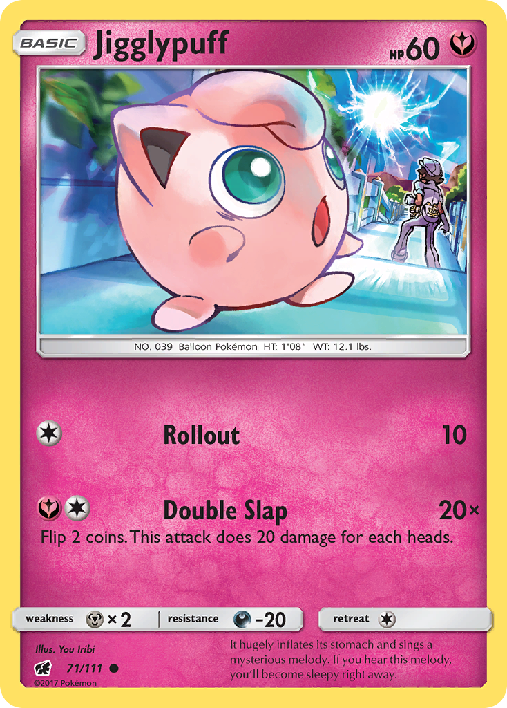Jigglypuff (71/111) [Sun & Moon: Crimson Invasion] | Good Games North