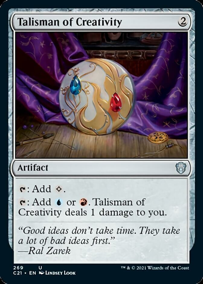 Talisman of Creativity [Commander 2021] | Good Games North