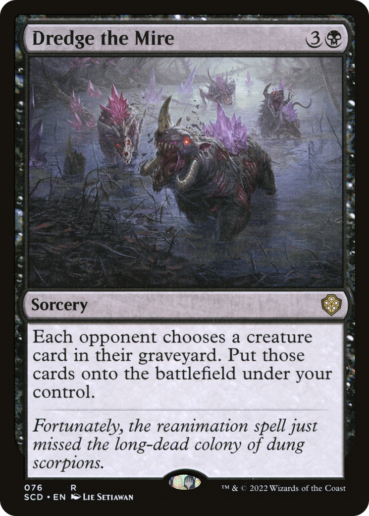 Dredge the Mire [Starter Commander Decks] | Good Games North