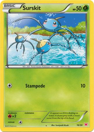 Surskit (16/30) [XY: Trainer Kit 2 - Latias] | Good Games North