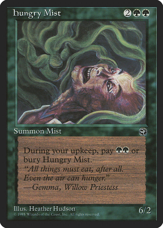Hungry Mist (Gemma Flavor Text) [Homelands] | Good Games North