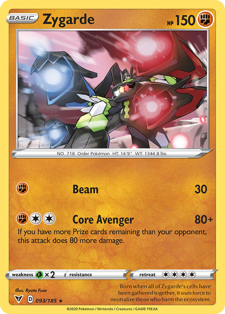 Zygarde (093/185) [Sword & Shield: Vivid Voltage] | Good Games North