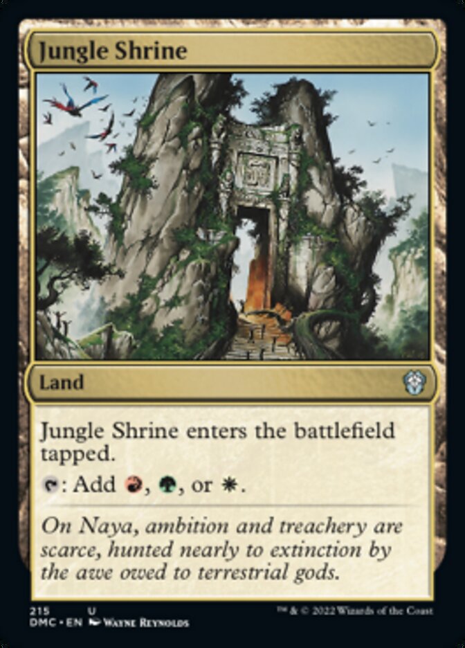 Jungle Shrine [Dominaria United Commander] | Good Games North