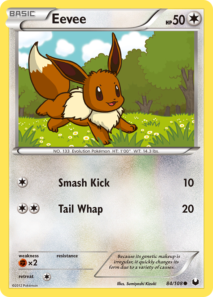 Eevee (84/108) [Black & White: Dark Explorers] | Good Games North