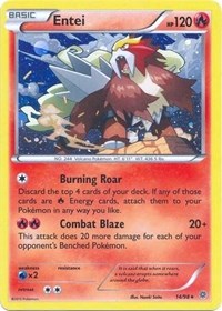 Entei (14/98) (Cosmos Holo) (Blister Exclusive) [XY: Ancient Origins] | Good Games North