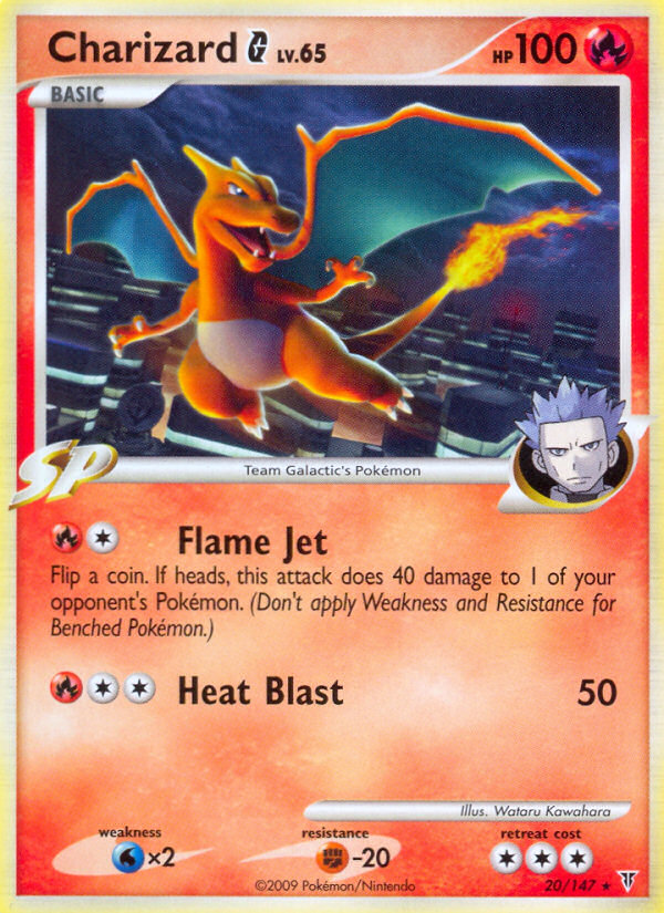 Charizard G (20/147) [Platinum: Supreme Victors] | Good Games North