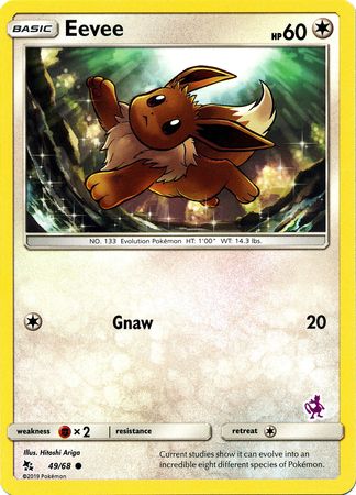 Eevee (49/68) (Mewtwo Deck) [Battle Academy 2020] | Good Games North