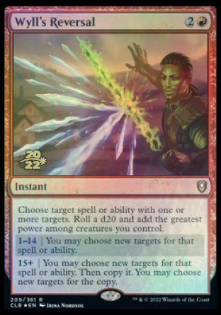 Wyll's Reversal [Commander Legends: Battle for Baldur's Gate Prerelease Promos] | Good Games North