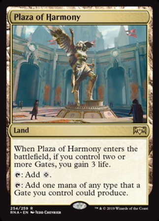 Plaza of Harmony [Ravnica Allegiance] | Good Games North